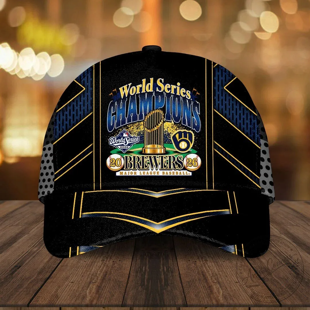 Milwaukee Brewers 2026 World Series Champions Baseball Cap for Fans